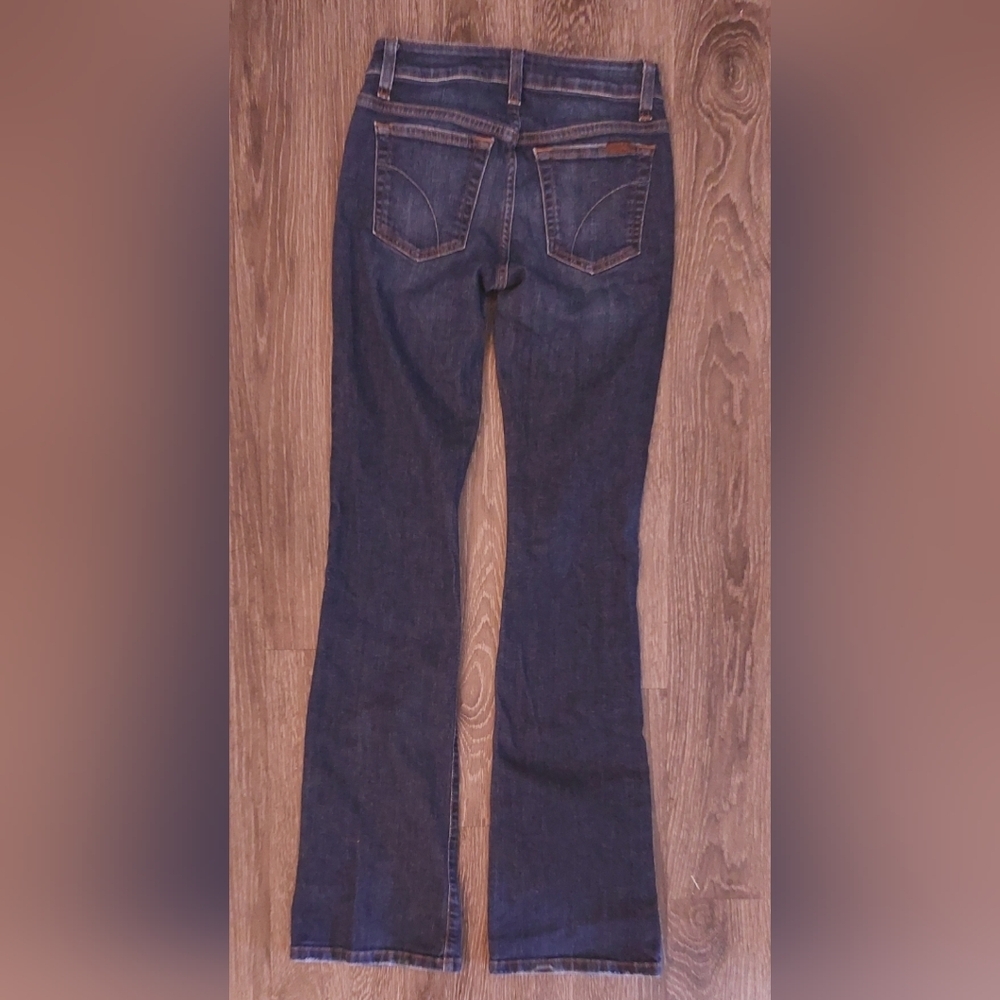 Joe's Jeans Curvy Bootcut Midrise Quinn Wash Size 25 Denim Jeans Classic Comfy - Picture 9 of 10